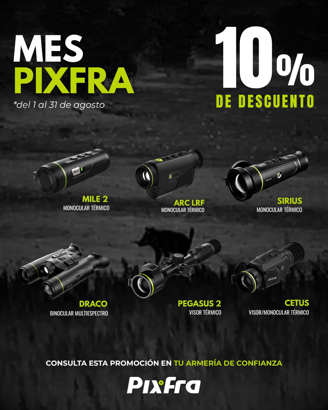 AGOSTO MES 10% DESCUENTO
